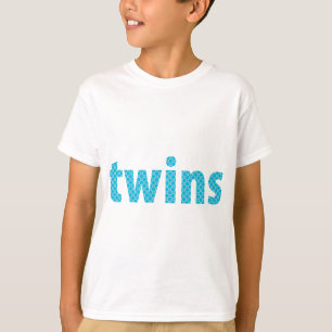 Camiseta COLECCIÓN DE TWINS - niños {aqua}