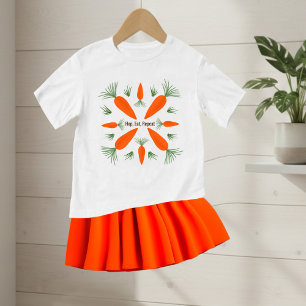 Camiseta Colección de Zanahorias Botánicas