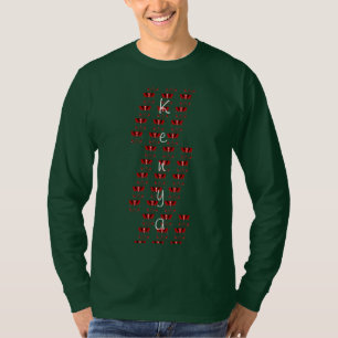 Camiseta Colección de Zee Verde Rojo de Kenia