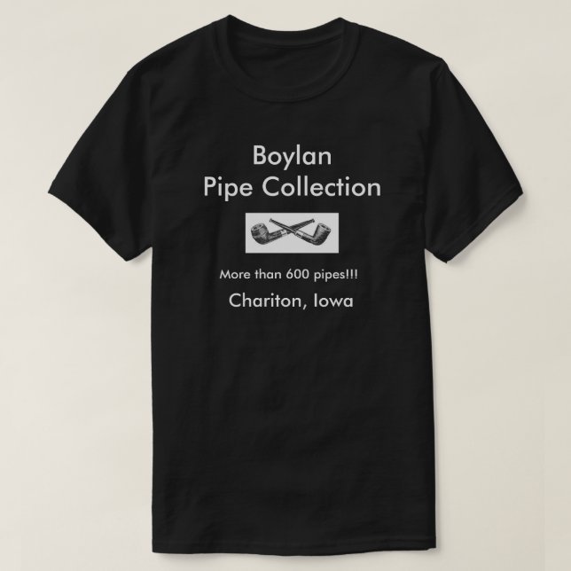 Camiseta Colección del tubo de Boylan (Diseño del anverso)