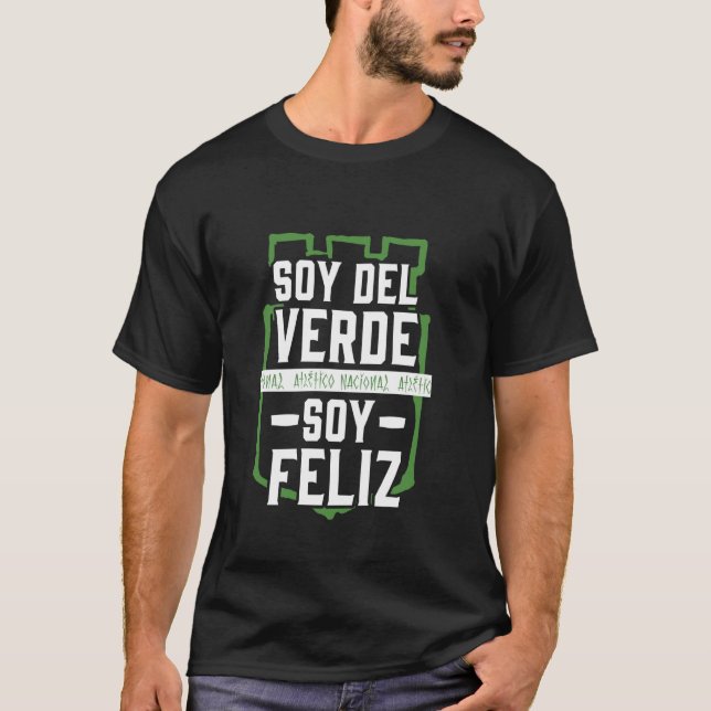 Camiseta Colección exclusiva del Atlético Nacional de Medel (Anverso)