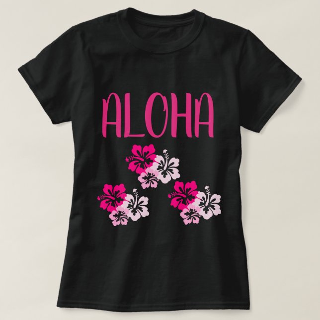 Camiseta Colección Hawaii Aloha (Diseño del anverso)