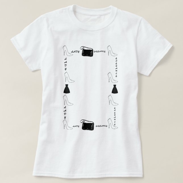 Camiseta Colección Lady Elegance - Damas (Diseño del anverso)