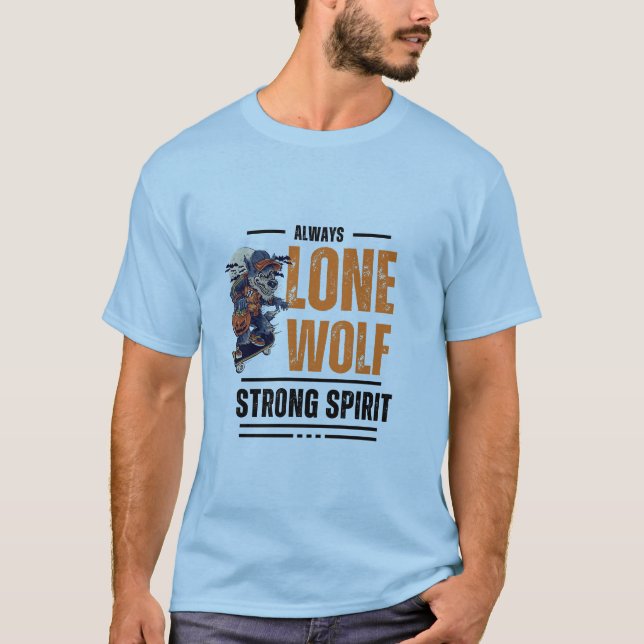 Camiseta Colección Lone Wolf - Diseños audaces para el índi (Anverso)