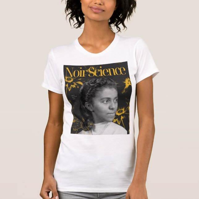 Camiseta Colección Noir Science Capsule: Marie Maynard Daly (Anverso)