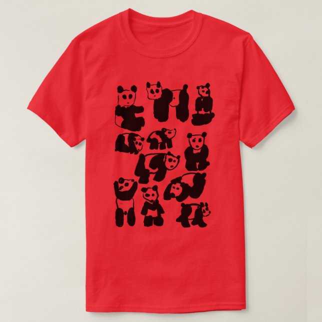 Camiseta Colección Panda (Diseño del anverso)