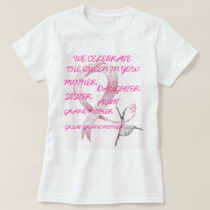 Camiseta COLECCIÓN PRINCESA ROSA Damas