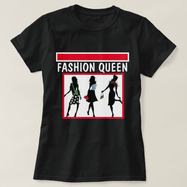 CAMISETA COLECCIÓN SHOPPING QUEEN (Diseño del anverso)