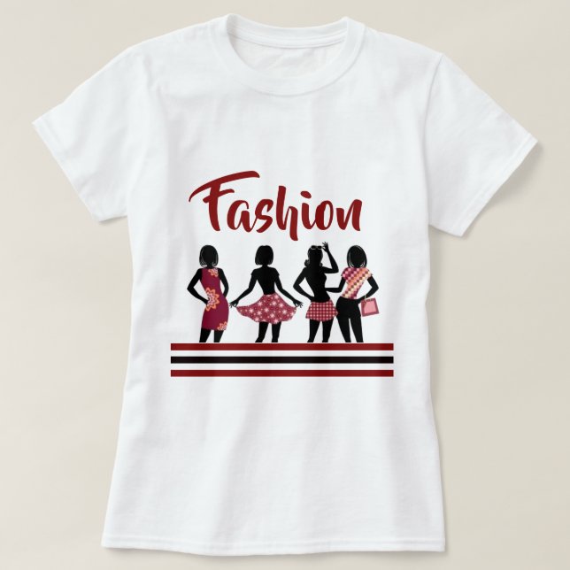 CAMISETA COLECCIÓN SHOPPING QUEEN (Diseño del anverso)