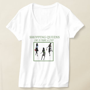 Camiseta Colección Shopping Queen - Damas