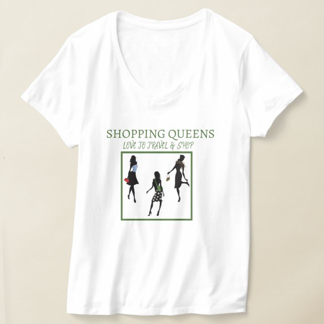Camiseta Colección Shopping Queen - Damas  (Distribución )