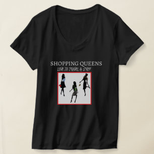 Camiseta Colección Shopping Queen - Damas 
