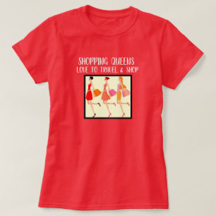 Camiseta Colección Shopping Queen - Damas
