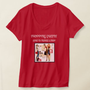 Camiseta Colección Shopping Queen - Damas 