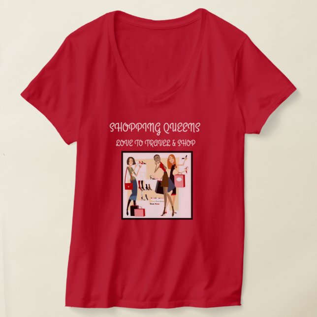 Camiseta Colección Shopping Queen - Damas  (Distribución )