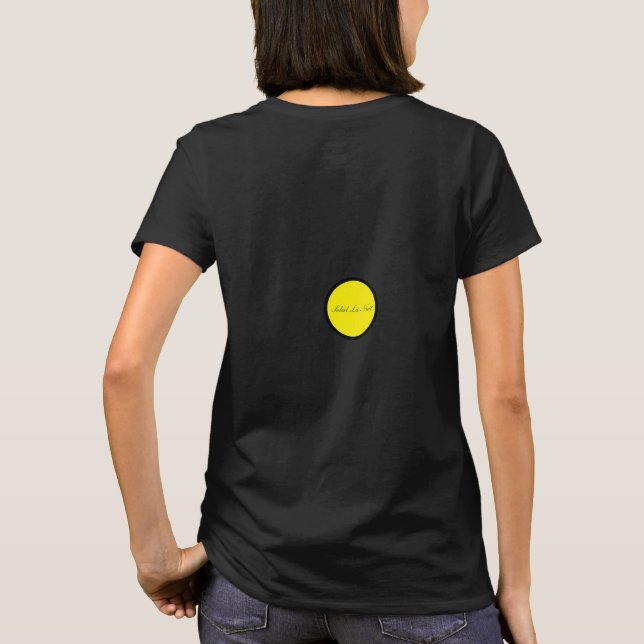 Camiseta Colección Soleil La Nuit: La forma relajada de las (Reverso)