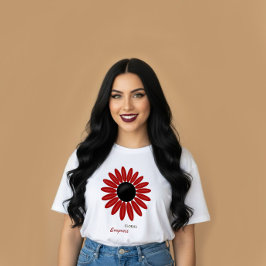Camiseta Colección Suave Floral Emperatriz