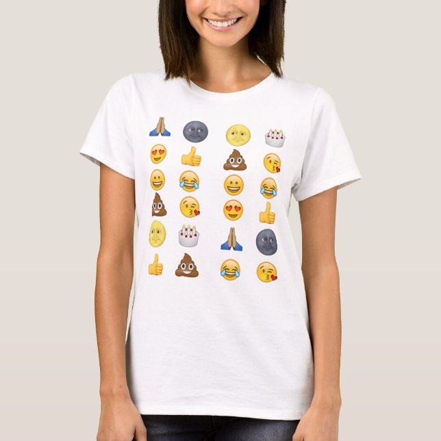 Camiseta Colección superior de la emoji (Anverso)