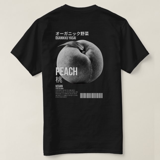 CAMISETA COLECCIÓN VEGAN (Reverso del diseño)