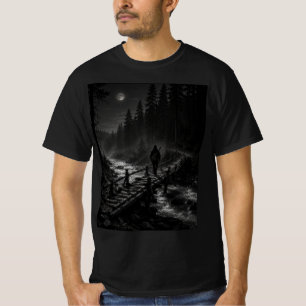 Camiseta Colección Wanderer WO07 – Puente de madera bajo la