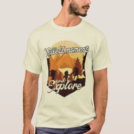 Camiseta colecciona momentos y explora