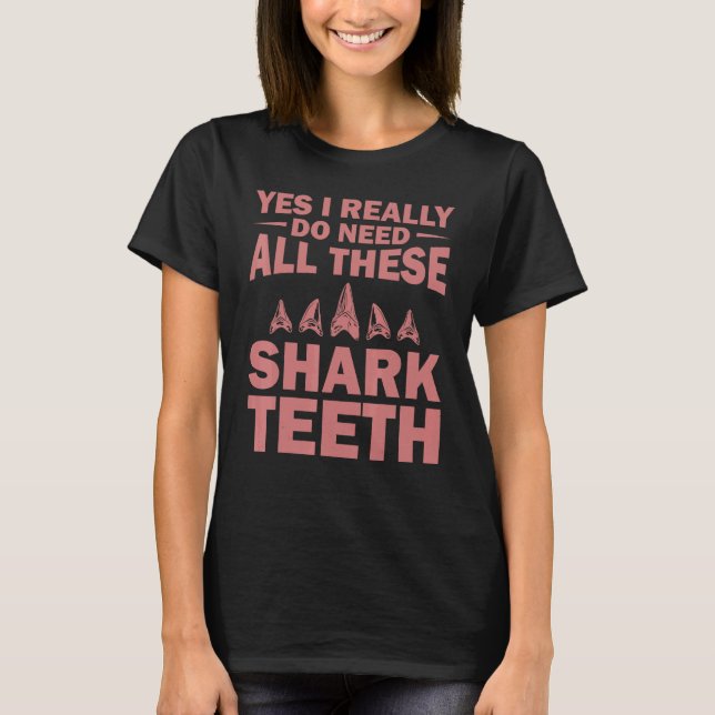 Camiseta Coleccionador de dientes fósiles de Guay 5 (Anverso)