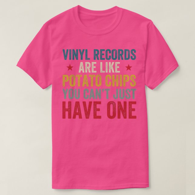 Camiseta Coleccionando discos de vinilo divertido amante de (Diseño del anverso)
