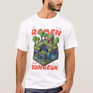 Camiseta Colecciones de arte de Pixel - Ramen Dungeon