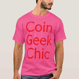 Camiseta Coleccionismo de Monedas Geek Chic