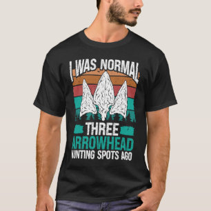 Camiseta Coleccionista de artefactos Yo era normal de tres