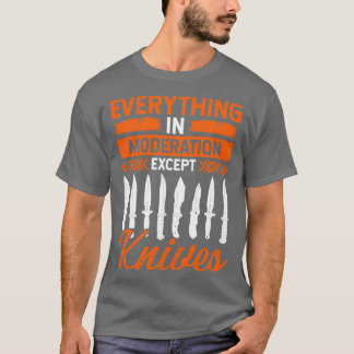 Camiseta Coleccionista de cuchillos Knifemaking Knife Maker