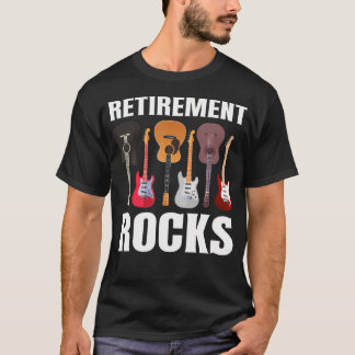 Camiseta Coleccionista de Guitarra Divertida Jubilación Roc
