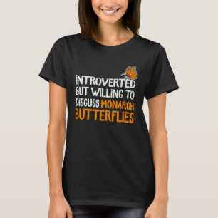 Camiseta Coleccionista de Insectos Introvertido de Mariposa