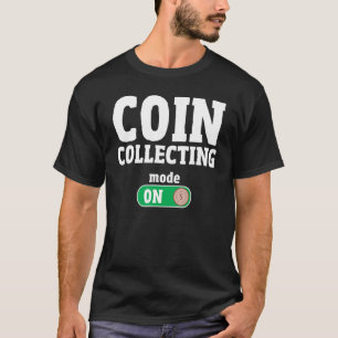 Camiseta Coleccionista de moneda moneda moneda Hobb numismá