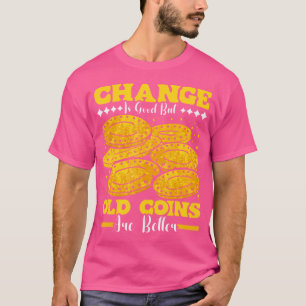 Camiseta Coleccionista de Monedas Para la Colección de Mone
