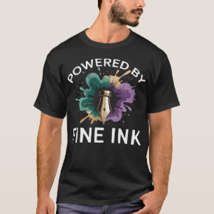 Camiseta Coleccionista de Pluma Estilográfica Caligrafía Es