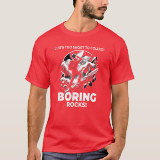 Camiseta Coleccionista de Rocas Geología Montañista