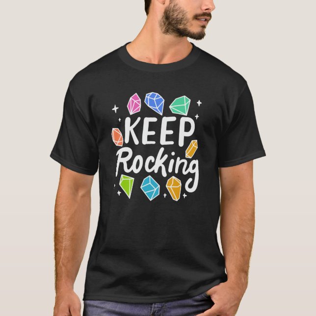 Camiseta Coleccionista de rock - Seguir rodando (Anverso)