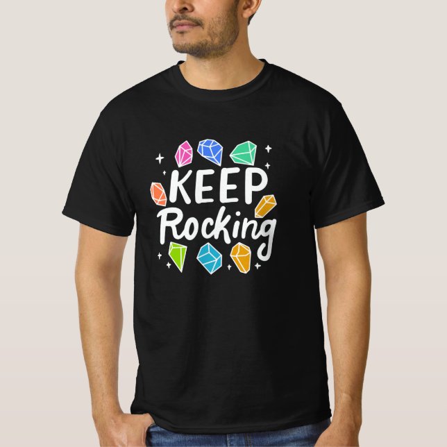 Camiseta Coleccionista de rock - Seguir rodando (Anverso)