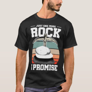 Camiseta Coleccionista de rock sólo una roca más prometo ge