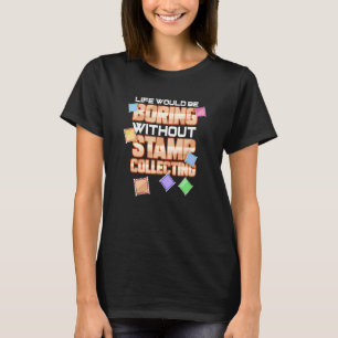 Camiseta Coleccionista de Sellos Para Colección de Sellos d