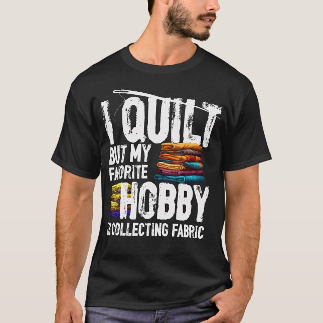 Camiseta Coleccionista de Telas para Quilting Artesanía Cos (Anverso)