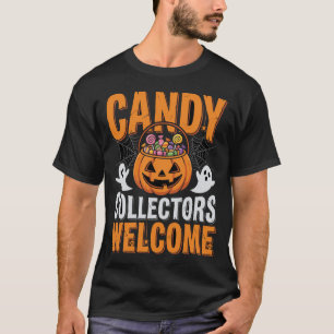 Camiseta Coleccionistas de Dulces Bienvenidos Calabaza de H