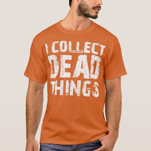 Camiseta Colecciono cosas muertas Taxidermista cazando Taxi