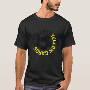 Camiseta Colecciono tarjetas amarillas Divertido jugador de