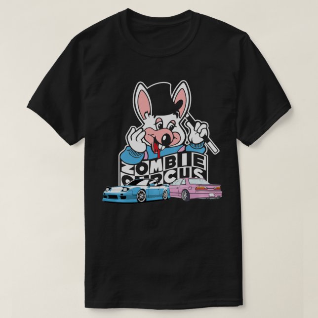 Camiseta Colectivo de circo zombi 240 Pullover, Black ,Sm (Diseño del anverso)
