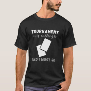 Camiseta Colectivo de tableros de cartón para los Torneos d