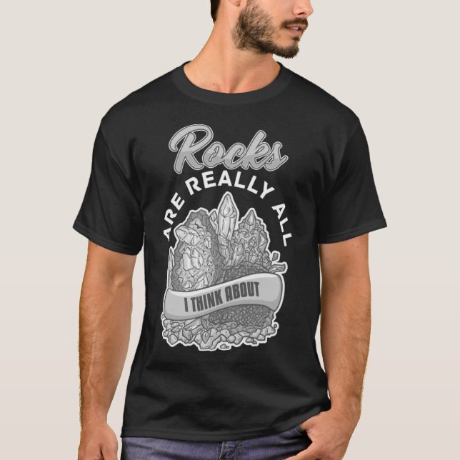 Camiseta Colectivo Geólogo Geológico Geológico de Rock Rock (Anverso)
