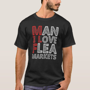 Camiseta Colector de antigüedades del mercado de pulgas de 
