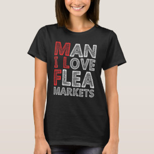 Camiseta Colector de antigüedades del mercado de pulgas de